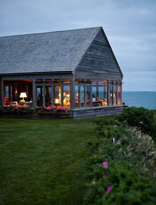 casa de campo com vista para o litoral