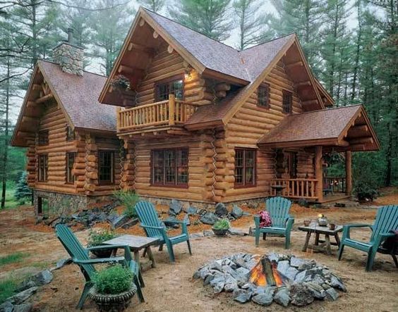 casa de campo feita em madeira