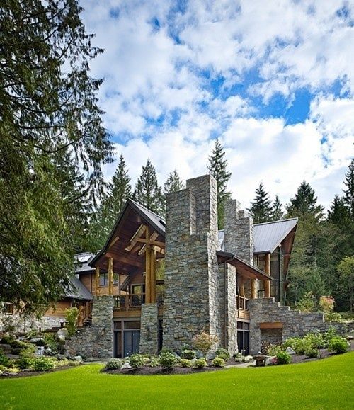 casa de campo linda em pedra