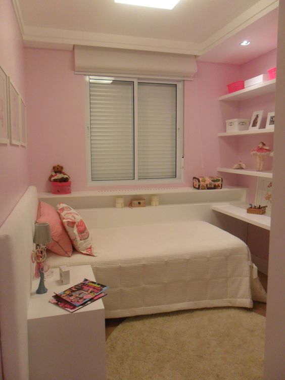 quarto de menina rosa
