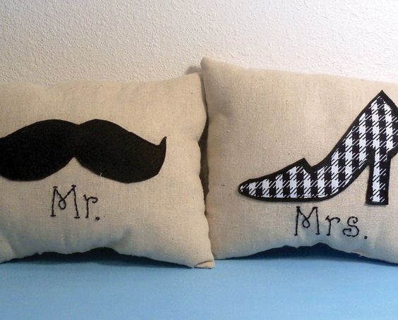almofadas personalizadas homem e mulher