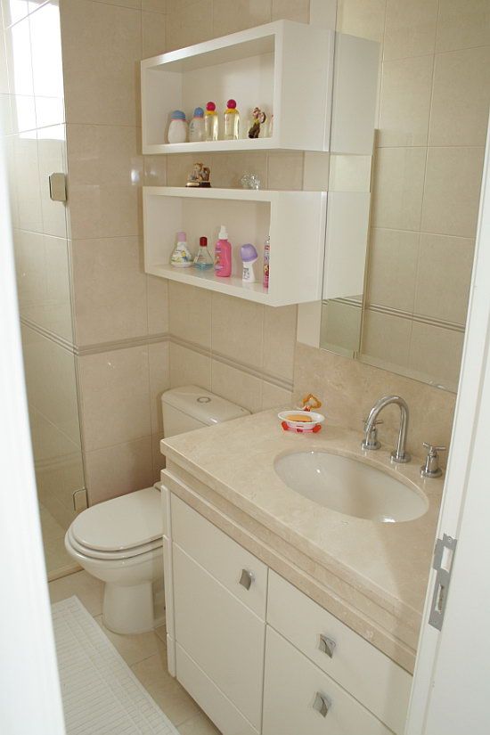 Banheiros pequenos – Veja mais de 100 opções para você fazer em 