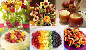 arranjos de frutas para mesa de ano novo