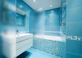 Cerâmica para banheiro azul