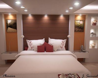 quartos lindos de casal com uma bela cama