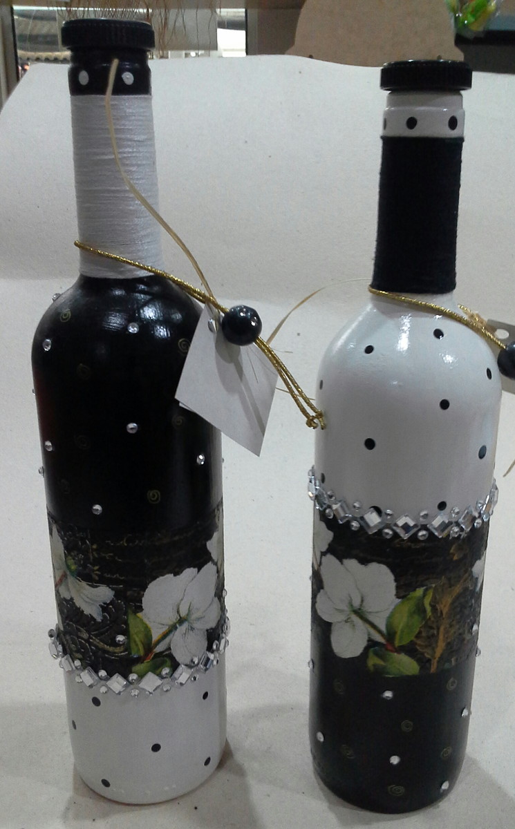 garrafas decoradas albuquerque