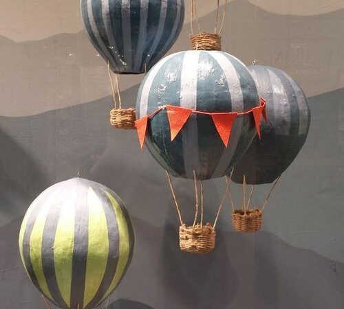 balões decorativos para o interior da casa